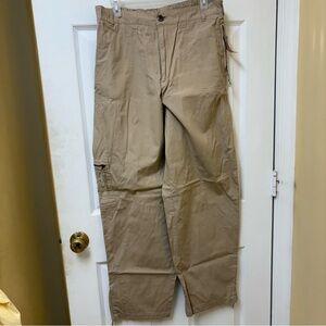 dressbarn Womens Khaki Cargo‎ Pants